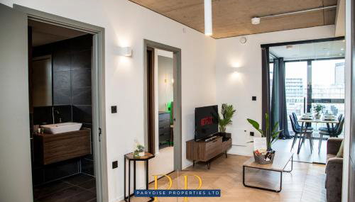 Deansgate Luxury Suite - Modern & Warm 1-Bed - Ideal For Business or Work Stays - Presented by Parydise Properties - Foto 4