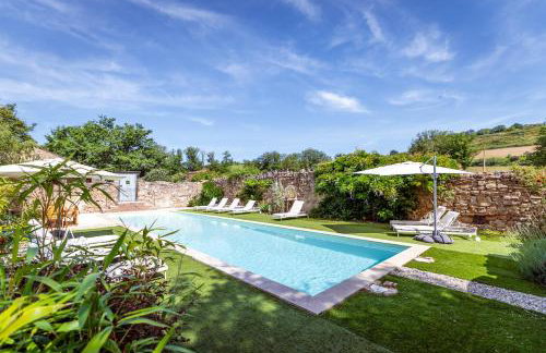 Bastide de Cordes sur Ciel - Piscine chauffée & Parc - Foto 14