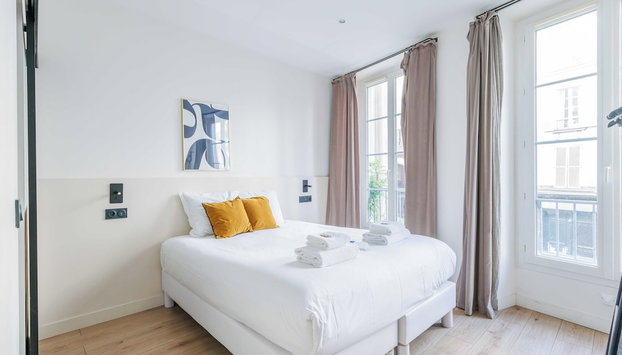 Cosy Apartment - 4br/12p - Canal Saint-martin - Foto 3, Habitación