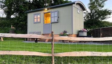 Luxury Shepherd Hut on small South Hams farm, Devon - Foto 2