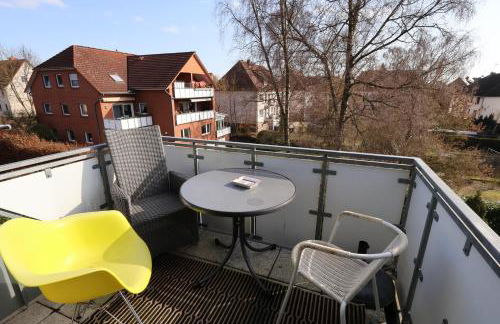 2-Zimmer Apartment Bahnhofsnähe - self-check-in - Kinderfreundlich - Balkon - Kaffeeautomat - Foto 7