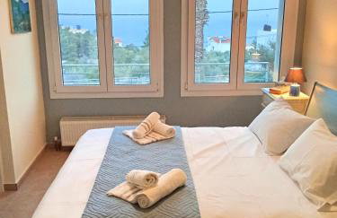 Spacious, Shiny, SeaView Villa, in Theologos - Foto 21