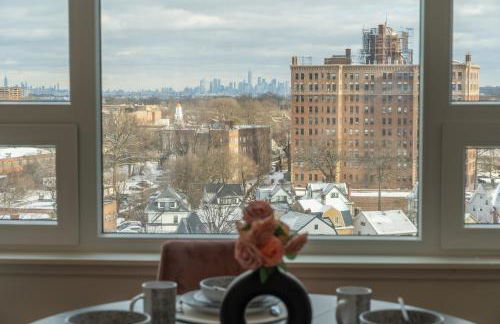 Rosy Retreat with NYC Views by the train, Free Parking, 3 beds, 20 Percent OFF 7 days - Foto 8