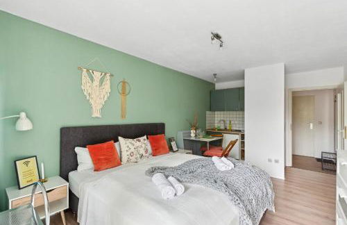 Salí Homes - LM1 cozy studio in Bayreuth with ideal access to A9 - Foto 10