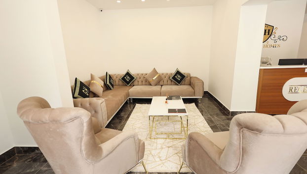 Zona de estar del vestíbulo