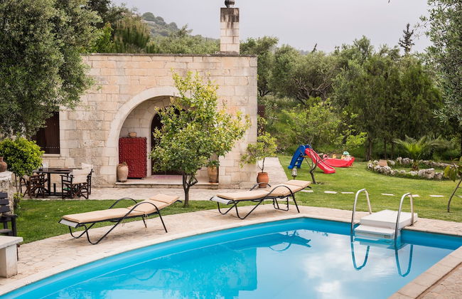 Villa Aloni-traditional Stone Villa With Nice View,pool and Garden - Foto 24