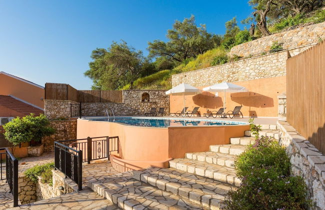 Villa Konstantinos Large Private Pool Walk to Beach Sea Views A C Wifi - 354 - Foto 14