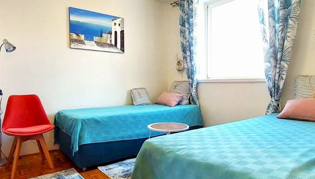 Charming Crikvenica Beachfront Apartment - Foto 2, Habitación