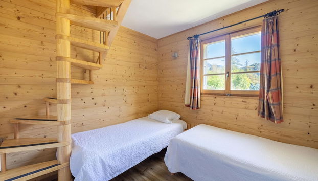 Chalet Verrel Near Aletsch Ski Gondolas - Foto 5, Habitación