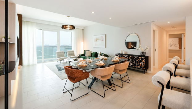 Stylish JBR 3BR M w Beach Access - Foto 4, Habitación