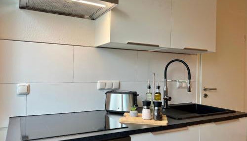 Design Apartment mit Balkon - Küche - Netflix - Foto 5, stove, pet friendly