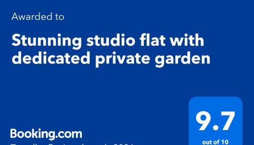Stunning studio flat with dedicated private garden - Foto 2