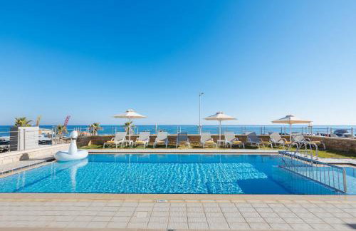 Irida beachfront Villa for 12 steps to amenities - Foto 1