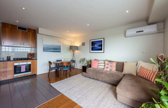 Beautiful 1-bed in St Kilda w/ Parking & Terrace - Foto 3