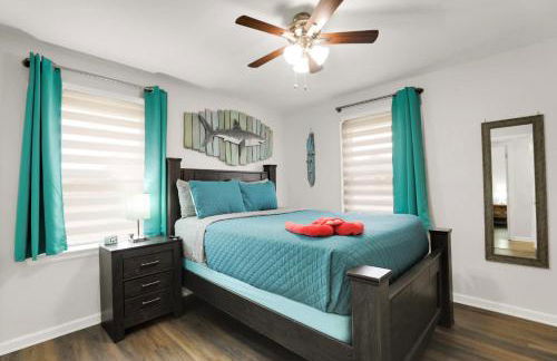 Ocean - 5 Beds Retreat with Pickleball, Arcade, Grill & Beach Access! - Foto 43