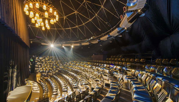 Vista de los asientos del teatro