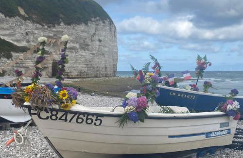 Yport, maison de pêcheur avec jolie terrasse. - Foto 29