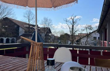 Fewo mit toller Dachterrasse & Bademantelgang zur Wohlfühltherme im neuen Stil - Foto 4