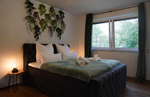 Design-Apartment I direkt im Zentrum von Bad Krozingen I Boxspring I Terrasse mit Garten & direktem Parkplatz I Boxspring I Nespresso - Foto 16