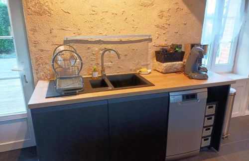 Gîte tout confort avec grand jardin, cheminée, clim et WIFI, proche châteaux de la Loire et ZooParc de Beauval - FR-1-491-400 - Photo 6