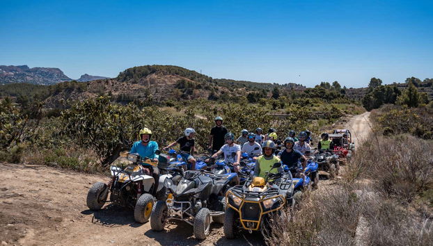 Drive along country roads