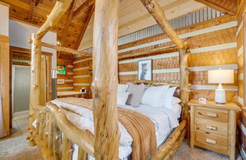 Honey Bear Pause Rural Escape with Porch and Hot Tub! - Foto 15