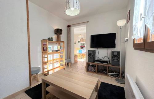 Serre Chevalier, appartement T3, 4 personnes plein sud avec balcon, près des pistes, Meublé touristique 3 étoiles - Foto 8