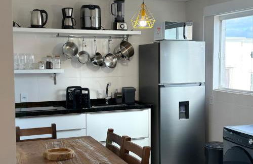 Apartamento com ar-condicionado, Wi-Fi no Campeche e estacionamento gratuito - Foto 14