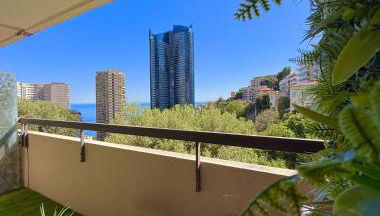 Studio de LUXE Portes de Monaco - Vue MER - Piscine - Wifi - Foto 1