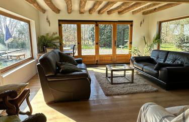 Longère normande avec piscine et jardin - Foto 12