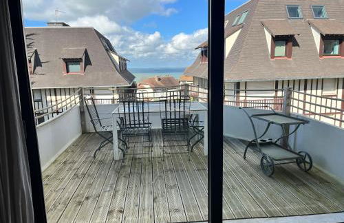 Maison vue mer proche Deauville et plage - Foto 11
