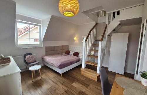 APARTAMENTY "LA VILLA" z prywatnym parkingiem, klimatyzacją, ogrodem, blisko centrum - Foto 63