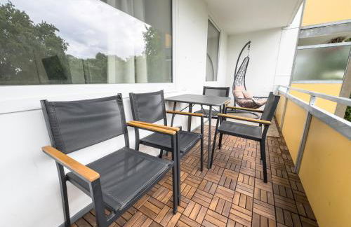 Messe-Apartment für 5 Gäste mit Balkon und Lift - Foto 27