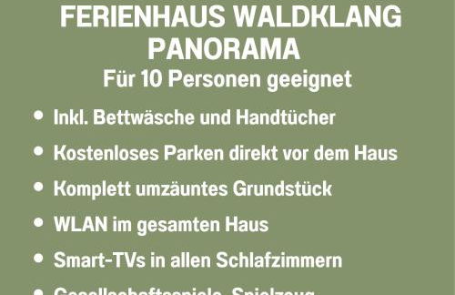 Waldklang Panorama - eingezäunt - Außen-Sauna - T-Fußball - Billard - Hunde willkommen - Foto 9