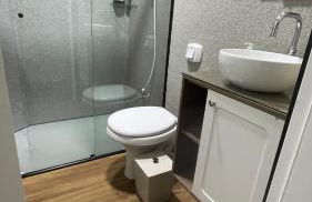 Apto térreo, 2 quartos a 5min da Vila Germânica, com ar e garagem - Foto 26