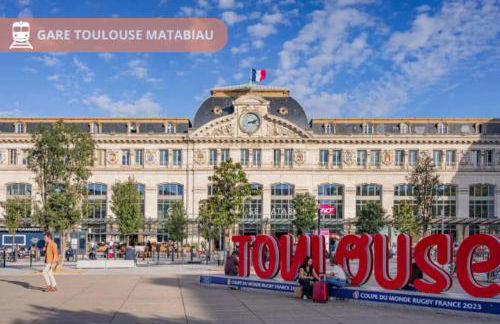 T2 Havre paix Centre ville Toulouse - St Georges - Bureau Wifi - Climatisé - MÉTRO 5min - Foto 30