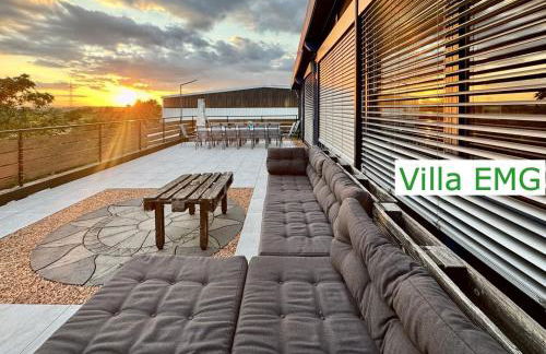 Ferienhaus Event Haus EMG Hockenheim für Familien und Gruppen bis 22 Personen mit Partyraum - Foto 5