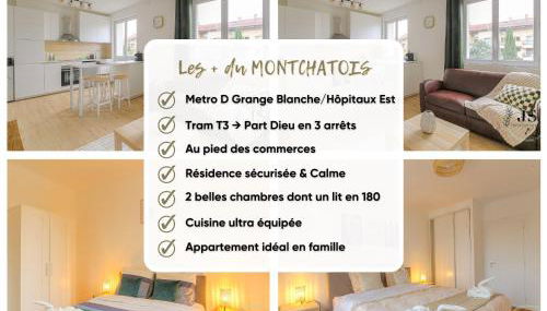 Le Montchatois - Spacieux T3 familial - Foto 3