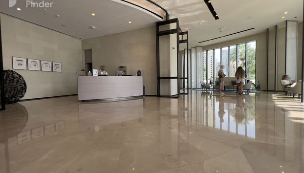 Aya - Beachfront Bliss 2BR Haven at The Beach Residences - Foto 2, Recepción