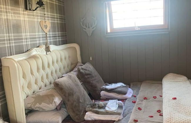 Cute and Cosy Shepard hut With Wood Fuel hot tub - Foto 3