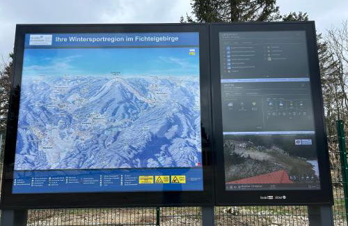 Ferienwohnung im Fichtelgebirge - nahe der Skipiste mit Balkon & Free Parking - Foto 28