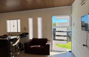 Micro casa com ar condicionado 2km da prainha - Foto 11
