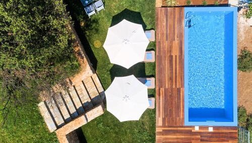 Georgioupolis Blue Villa - Foto 2, Garden, sunbed, Garden view