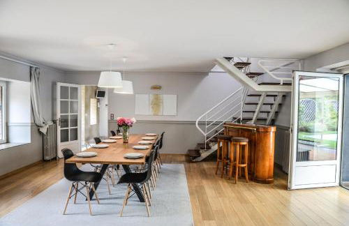 VILLA KER BLEUENN * 10 PERSONNES * PISCINE * SAUNA - Foto 8