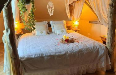 Duplex Safari jusqu'à 4 personnes, Spa, cinéma et lit sous les arbres, day use, 10 min centre - Foto 4