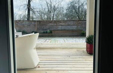 Appartement privé, piscine jacuzzi dans les bois - Foto 9