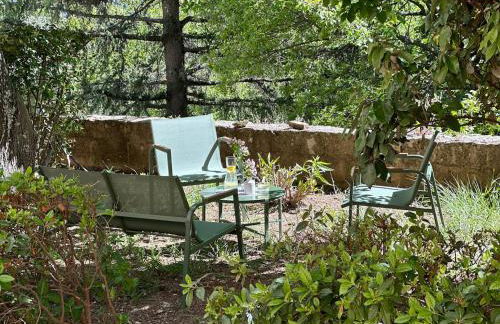 Bas de maison dans une oliveraie avec 2 suites parentales - Foto 6