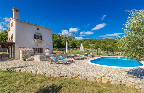 Rustic Holiday house Harmonie with private pool and large garden - Kapovci, Island Krk - Foto 8