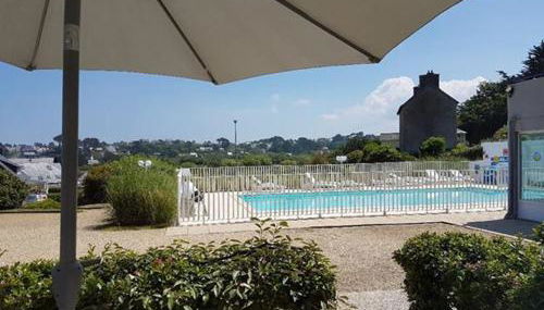 Rez de jardin 5 pers avec piscine, vue directe sur la plage à 40 m - Foto 3