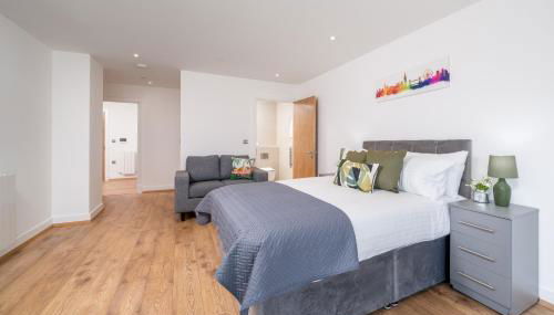Skyvillion - London River Thames Top Floor Apartments by Woolwich Ferry, Mins to London ExCel, O2 Arena , London City Airport with Parking - Foto 3